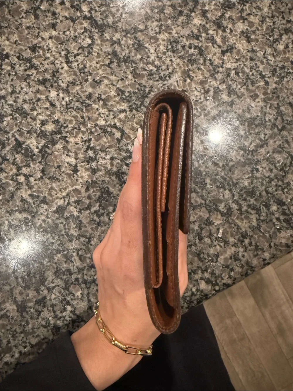 Louis Vuitton Brown Monogram Continental Wallet